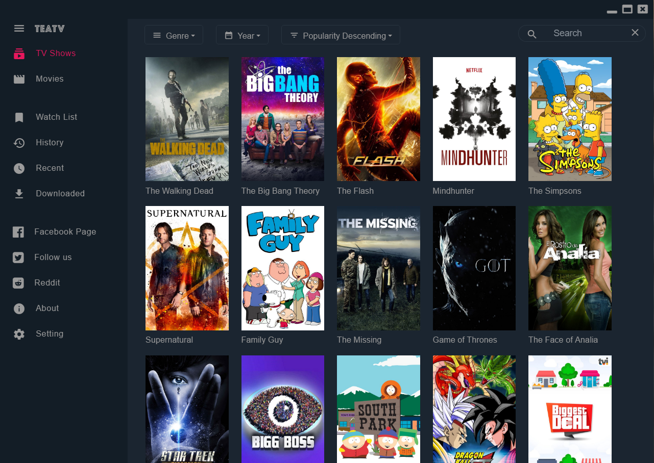 Free movies and tv shows app for mac free